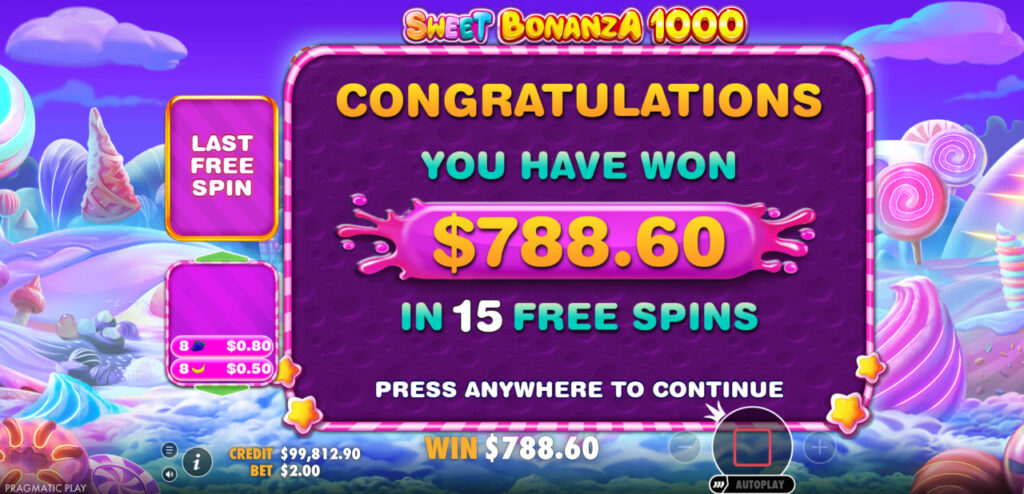 Sweet Bonanza 1000 slot